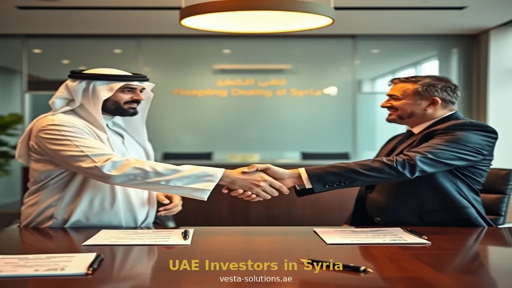 UAE Investors in Syria